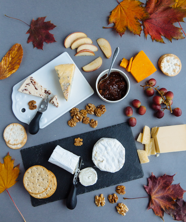 Perfect fall cheese platter