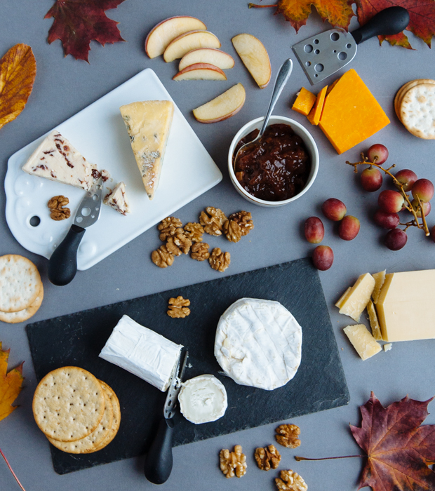 Perfect fall cheese platter