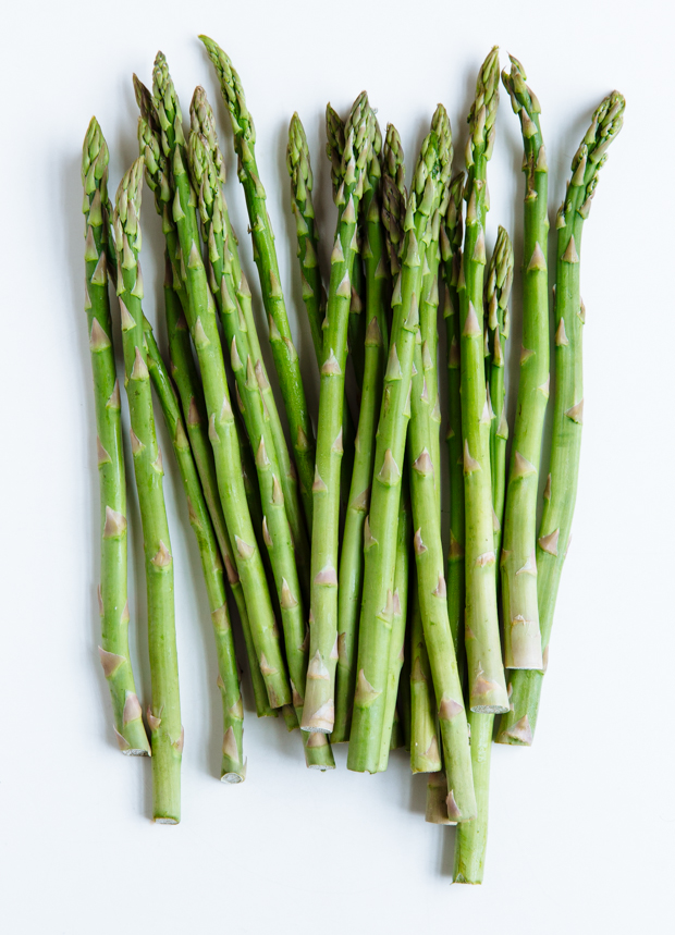 Asparagus, wild garlic & corn cream cheese tartlets