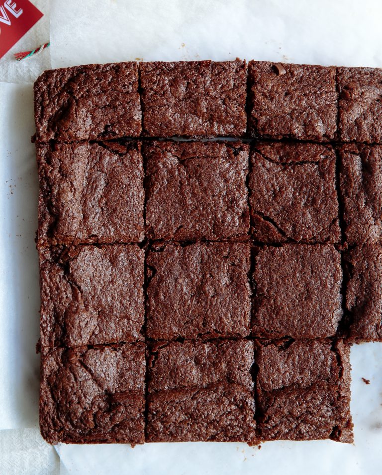 Caramel & cinnamon dark chocolate brownies the tasty other