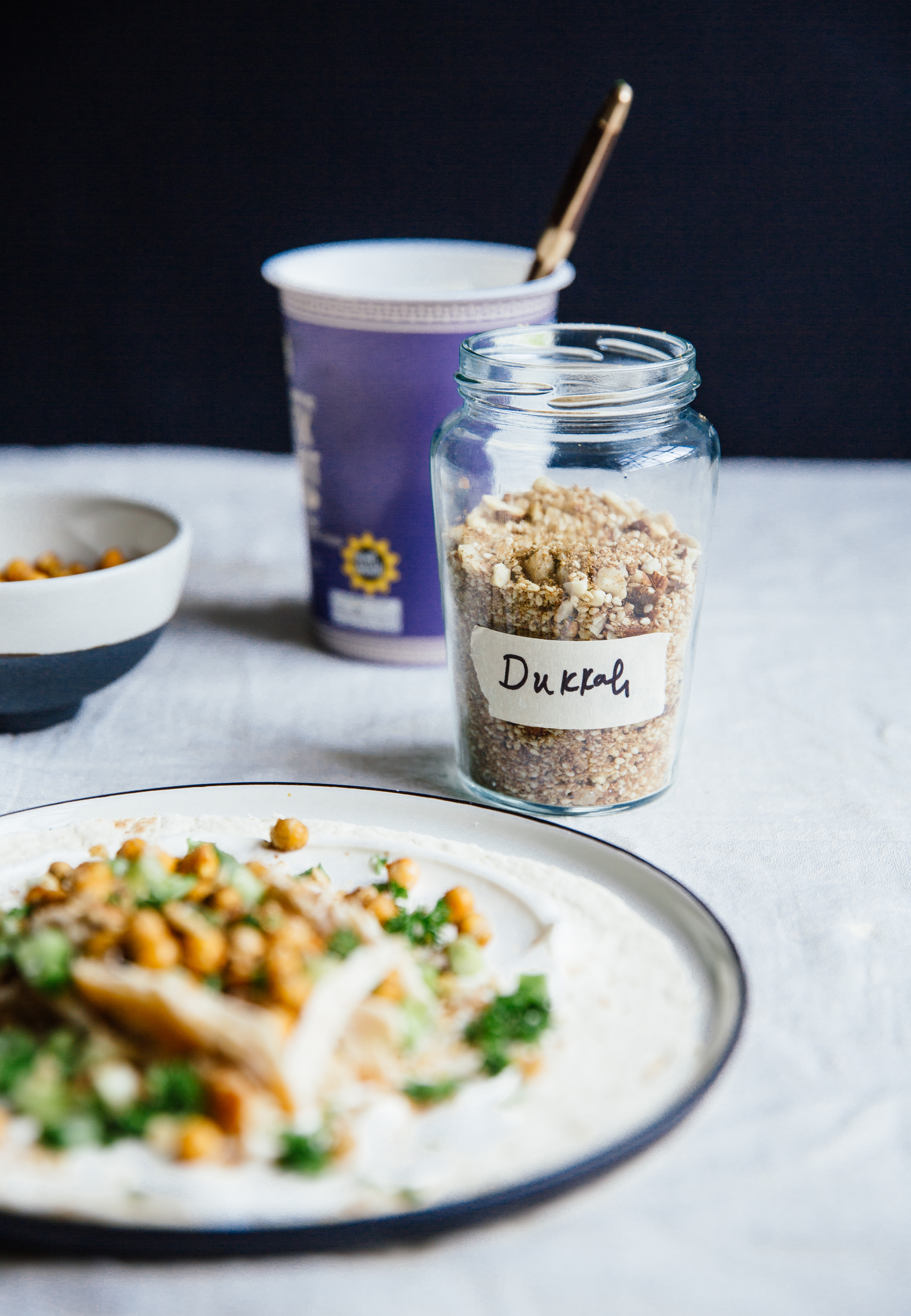 Homemade dukkah