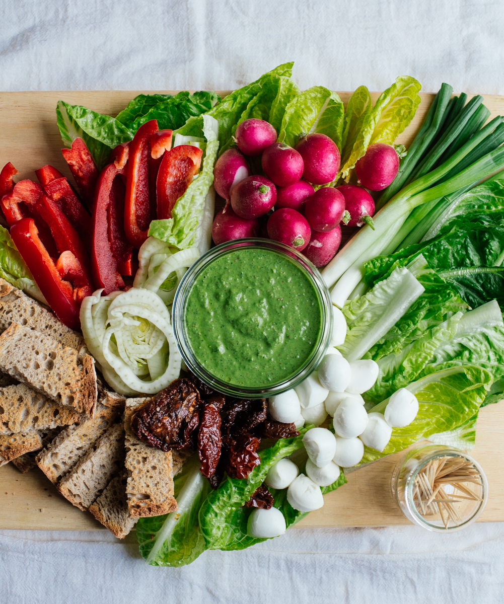 Vegetable platter