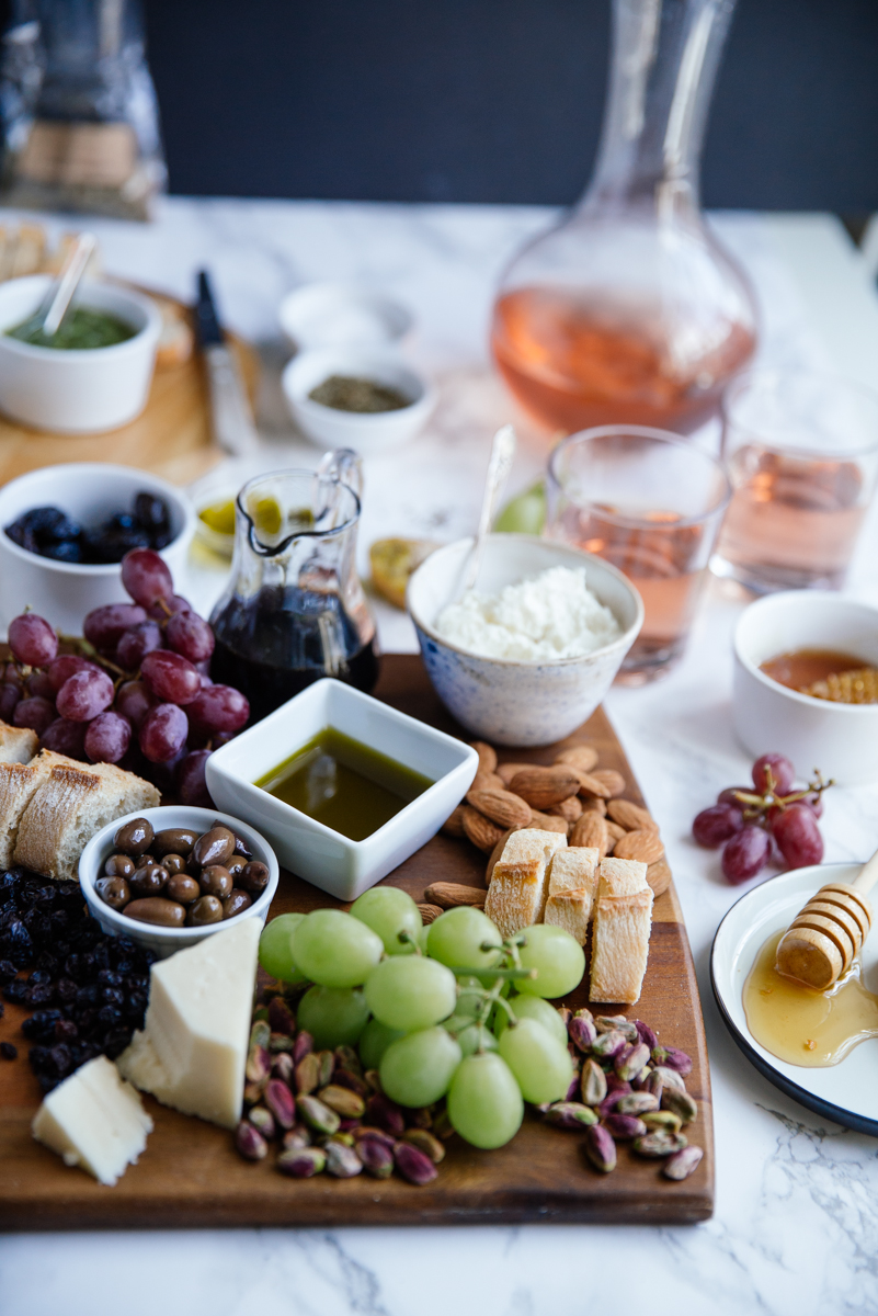 Greek mezze platter