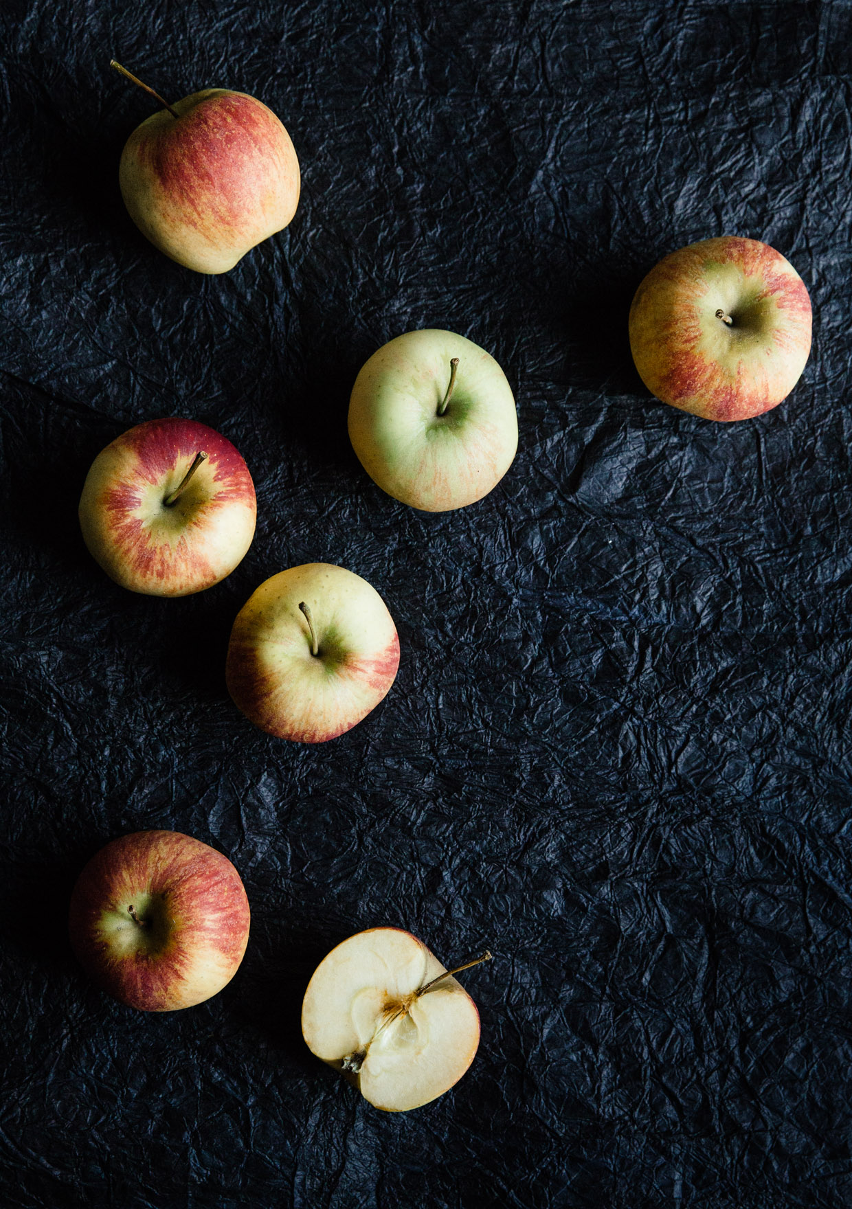 Brown butter & hazelnut apple cake