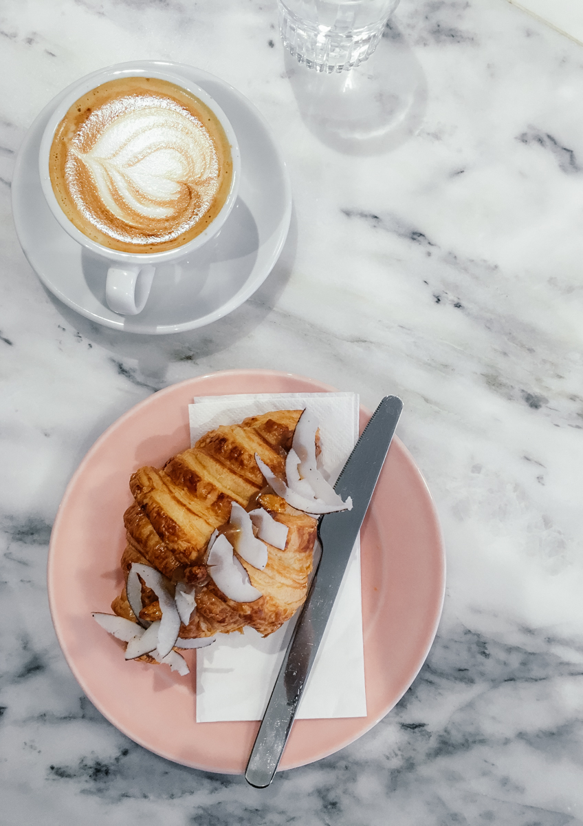 Food for though- coconut croissant